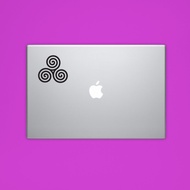 Decal Sticker Macbook Apple Macbook Stiker Triple Spiral Goddes Laptop