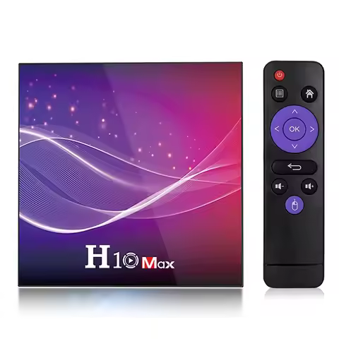 6K TV Box H10 MAX Android 10 Tvbox H616 Quad Core 4GB 32GB 64GB 2.4G 5G WiFi BT4.0 USB3.0 Support 6K