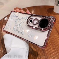 Casing Vivo V40 Pro V 40Pro V 40 V40Pro V40e 5G Casing with Carema Protector Clear Soft Luxury Aesth