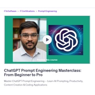 Ai Prompt Video Course- ChatGPT Prompt Engineering Masterclass: From Beginner to Pro | Learn AI Prom