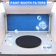 Airbrush Hobby Airbrush Booth Filter Set Fiberglass Booth Replace Filter Compatible for Master 4Pcs