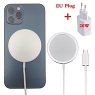 15W Magnetic Wireless Charger for iPhone 12 Pro Max 12pro Qi Fast Charger for iPhone 12 Mini USB C PD Adapter Magsafing