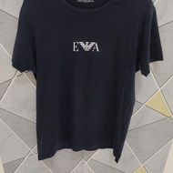 Kaos Emporio Armani 100% Original By Certilogo (M-L) Preloved second Thrifting