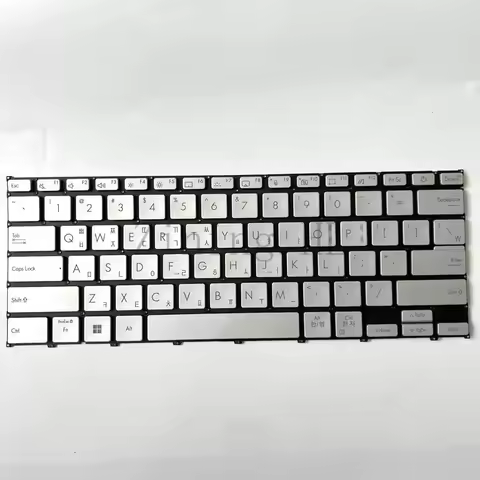 New For Asus Hong Fei Yan ZenBook Pro 14X UX3404V 14 Flip OLED UP3404 silver single Keyboard