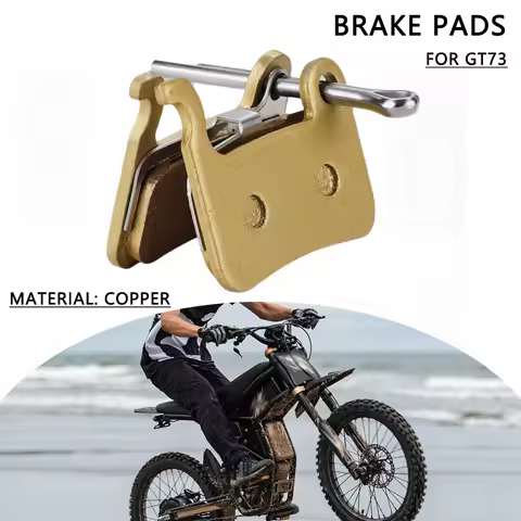 Disc Brake Pads Sintered Metal Front Rear Brake Disk Copper-Based Motorcycle Accessories For GT73 GT