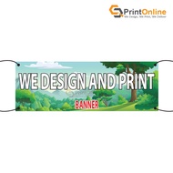 Design Banner Printing | Eyelets Banner | Bunting Printing | Outdoor Banner