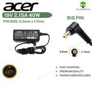 ACER 19V 2.15A 521 532 522 532h 533 721 722 753 751 AO521 CHARGER