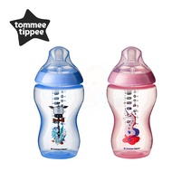 Tommee Tippee Closer To Nature PP Tinted Feeding Bottle 12oz with Super Soft Teat (3m+ Teat) Baby Bo