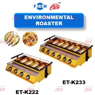 FRESH ENVIRONMENTAL ROASTER ET-K222 ET-K233 OVEN GRILL SMOKELESS BBQ ROASTING ROASTED SATAY PEMANGGA