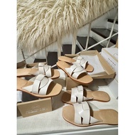 DWELL Leather Sandals with Slight Stains