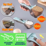 Dafi_market [ 2PCS ] Adjustable Measuring Spoon / Adjustable Measuring Kitchen Spoon / unloader / ta