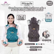 Mom's Baby Carrier SSC M-Shape 3 In 1 + Foot Strap Miracle Series MBG2060