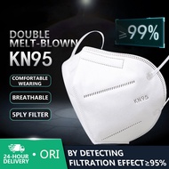 [Local Stock] 50PC KN95 Mask 5ply Korean Original Protective Reusable Unobstructed Breathing 5Layers