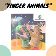 Finger ANIMALS 1 set 2pcs/ Finger Dino/ Fingers Animal Puppet/ Finger Doll