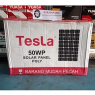 Promo SOLAR PANEL POLY TESLA 50 WP PANEL SURYA Diskon