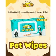 CATPOW Pet Wipes - Safe Wet Wipes for Dogs and Cats