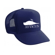 Topi Trucker ATTICUS White Premium