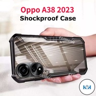 KK Oppo A38 4G 2023 Transprent AirBag Casing For Oppo A38 38A  A 38 OppoA38 2023 4G 5G Bumper Shockp
