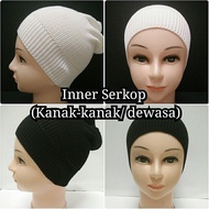 Anak tudung sekolah Minna / inner tudung sekolah Minna (saiz remaja/ dewasa) / inner serkop sekolah