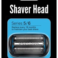 MM store - 代用Braun 53B 剃鬚刀頭刀網 電動剃鬚刀頭 替換套裝 黑色 For Braun Series 5 5系