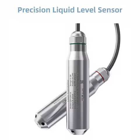 Lastest Water Level Sensor 0-10v 4-20mA RS485 0-5M Submersible Liquid Level Transmitter Liquid Level