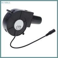 humb 12V DC Dual  Bearing Blower Fan 9733 97x97x33mm 9 7cm 12V 2A 20W 6000R min 5 5x2 1mm Turbofan C