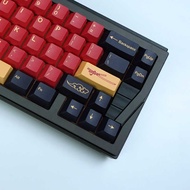 Red Samurai Keycap Original Factory Height PBT Sublimation Craft Black IKBC Ningzhi 61/75/84/87/104