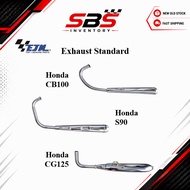 Exhaust Standard Honda CB100/S90/CG125