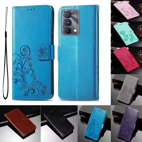 Realme GT Master Edition 5G RMX3360 6.43" Wallet Phone Case Flip Leather Cover Capa Etui Fundas real