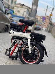 智多星推薦小花單車店 大行DAHON412疊車便攜代步代駕疊電動車