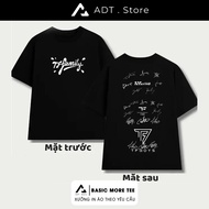 ADTStore x TF Family Family Family T-shirt Collection - Chen yi Heng - Tran Dich Hang - Anime Blue L