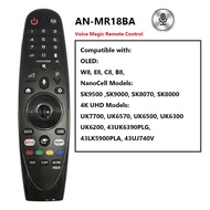 รีโมตคอนโทรลเสียง AN-MR600 AN-MR650A AN-MR18BA AN-MR19BA สําหรับ LG Magic TV 43UJ6500 43UK6300 UN8500 UM7600 UM7400 UM7000PLC