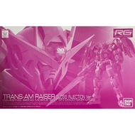 BANDAI PB RG 1/144 Mobile Suit Gundam 00V GN-0000+GNR-010 TRANS-AM RAISER MODE GLOSS INJECTION VER. 