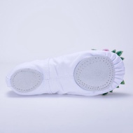 Ethnic Performance Dance Shoes White Dance Shoes Men Women Exercise Body Cat Claw Shoes Featured Dan