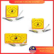 Three 3 Stars Stainless Steel Nail Clipper / Nail Trimmer / Gunting Kuku / Pemotong Kuku