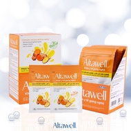 [ Khăn gừng nghệ Altawell 1 hộp 30 cái ] khăn y tế gừng nghệ giúp mẹ sau sinh làm sạch làm ấm cơ thể