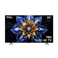 ทีวีคิวแอลอีดี 55 นิ้ว TCL (4K, QLED, GOOGLE TV) 55T8C (1293261)