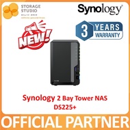 Synology 2-Bay Dsikstation DS225+ Enclosure, Warranty 2 Years [ SYNOLOGY OFFICIAL PARTNER]