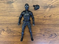 Marvel Legends Spider-Man (Black Stealth Suit Costume) Venom Symbiote Spiderman Far From Home No Way