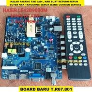 HAIER LE42B9000M LE50B7000 TP.VST59S.PB813 / T.R67.PB801 LED TV MAIN BOARD