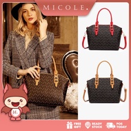 Ready Stock  MICOLE M2646 Premium Leather Shoulder Bag Luxury Handbag Women Sling Bag Beg +