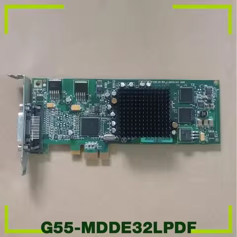 For Matrox MGI G55-MDDE32LPDF G550 PCI-E X1 Graphics Card 375-3433-01