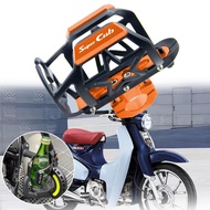 HUANGCJCJ Motorcycle Drink Holder Honda Super Cub C125 110 50 PRO Aluminum Cup Bottle Cage Stand Mou