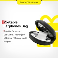 Baseus Earphone Portable Storage Bag for Usb cable charger SD TF Cards