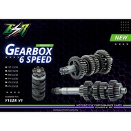 ESR MOTOR RACING GEARBOX SET 6SPEED 5SPEED Y15ZR Y16ZR LC135 5S 4S RACING GEAR BOX SET REDLEO 6 SPEE