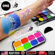 Fluorescent body paint pigment face paint water-soluble face paint Halloween drama makeup