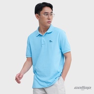 GALLOP : Mens Wear PIQUE POLO SHIRTS เสื้อโปโล ผ้าปิเก้ สีพื้น รุ่น GP9068 สี Sky Blue - ฟ้า / ราคาป