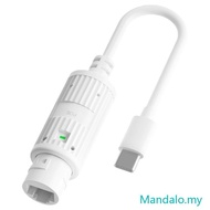 MEET POE Adapter 48V to Type C 5V2 4A Output Compactly POE to Type C Converter