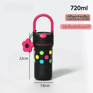【ONDA】เชอร์รี่ แก้วน้ำเก็บความเย็น 720ML แก้วน้ํา ซับเซรามิก แก้วเก็บความเย็น/ร้อน กระติกน้ําร้อน 31