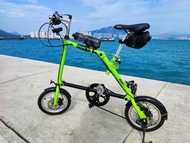 nanoo bike 14吋摺合單車（單餅8速）